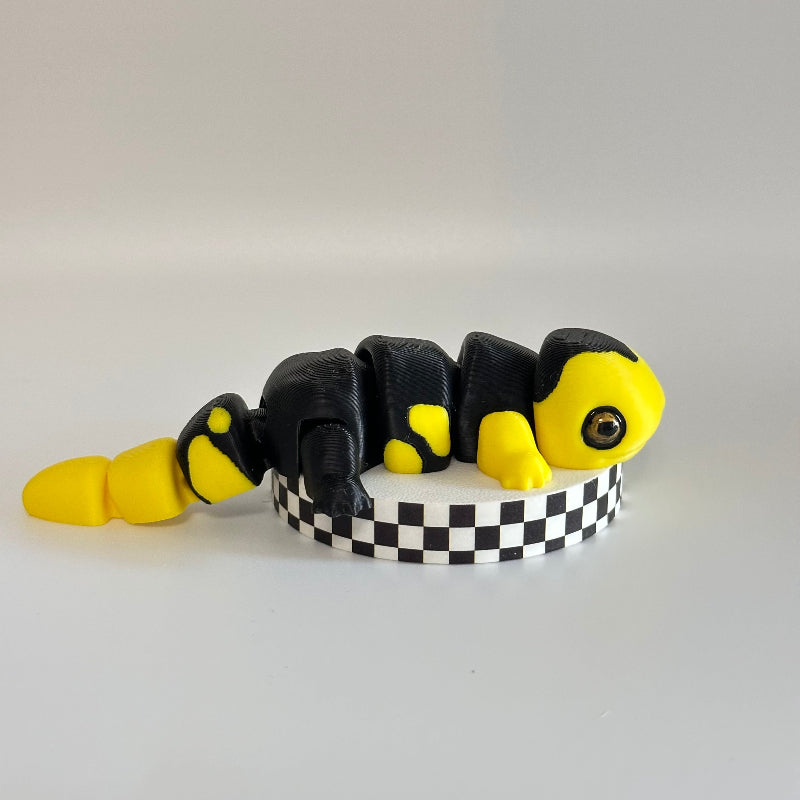 Sizzle the Salamander 3D Printed Fidget Collectable