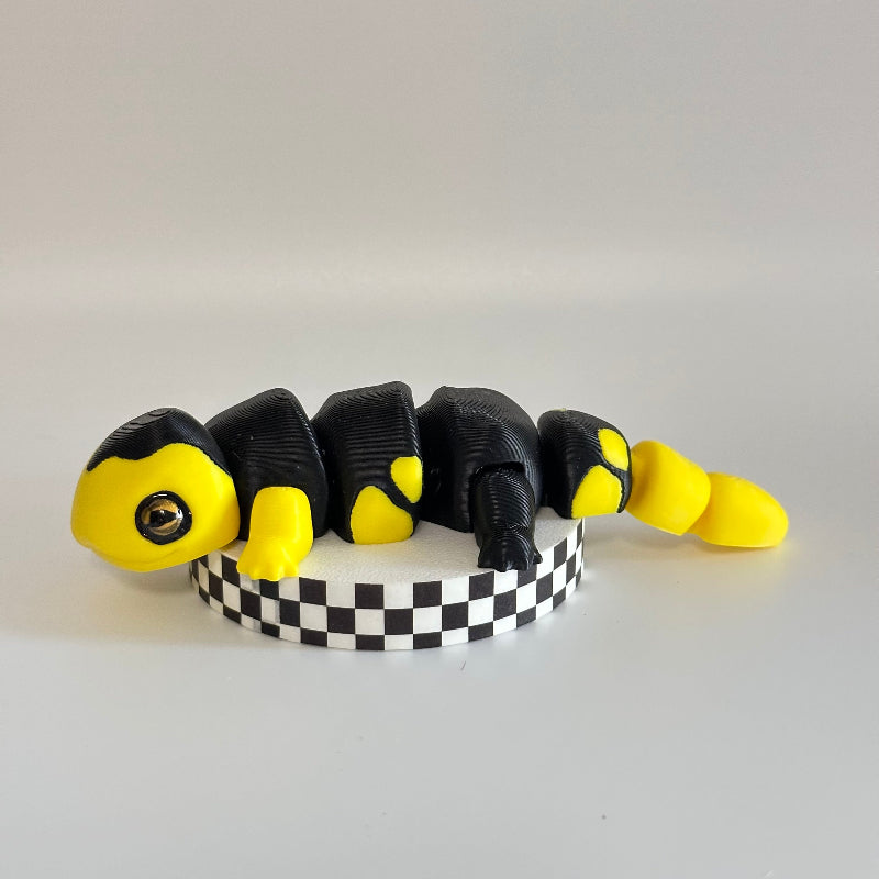 Sizzle the Salamander 3D Printed Fidget Collectable