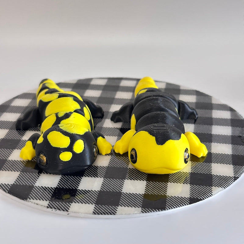 Sizzle the Salamander 3D Printed Fidget Collectable