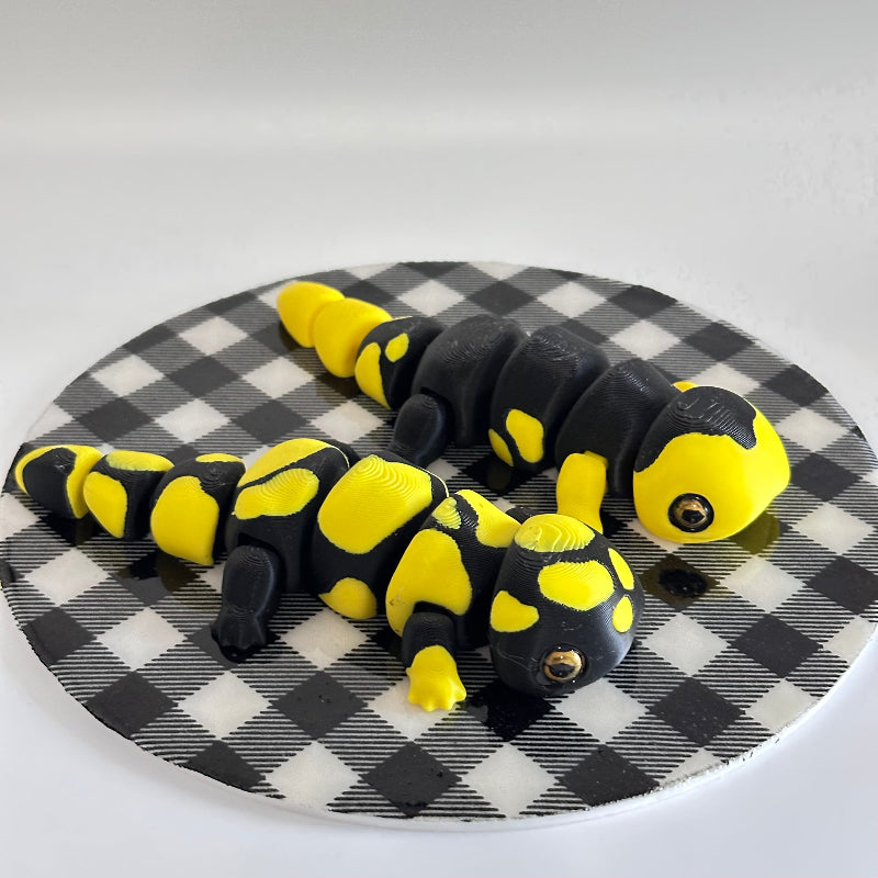 Sizzle the Salamander 3D Printed Fidget Collectable
