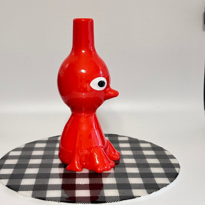 Red Pikmin 3D Printed Vase Collectable