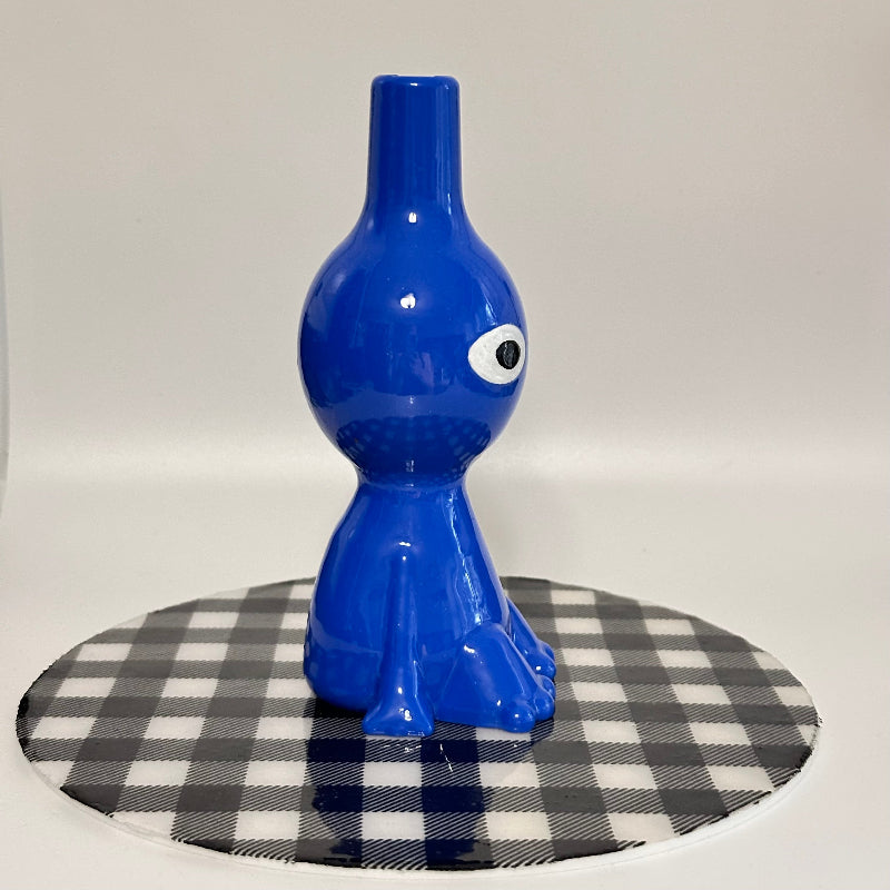 Blue Pikmin 3D Printed Vase Collectable