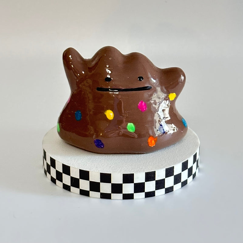 CosmoDit 3D Printed Cosmic Brownie Ditto Shelfie Collectible