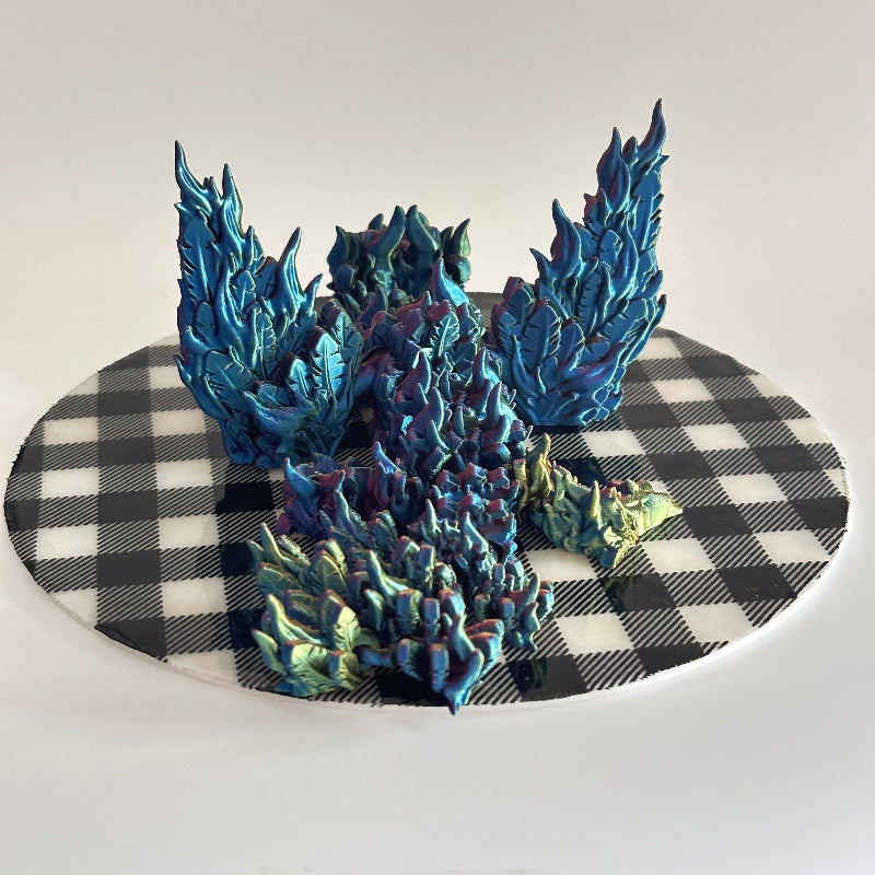 Aetheris the Phoenix Dragon 3D Printed Collectible
