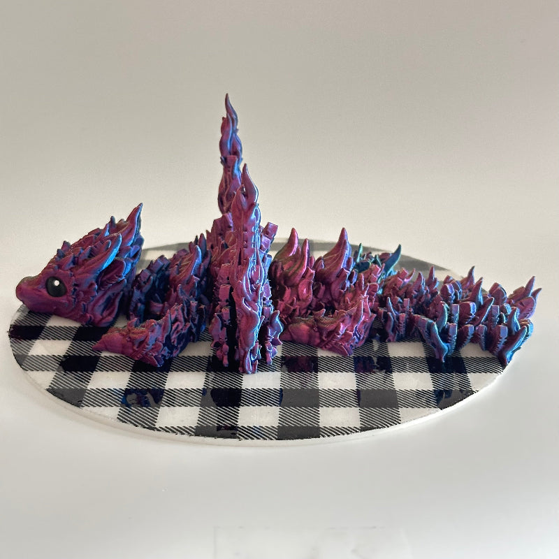 Aetheris the Phoenix Dragon 3D Printed Collectible