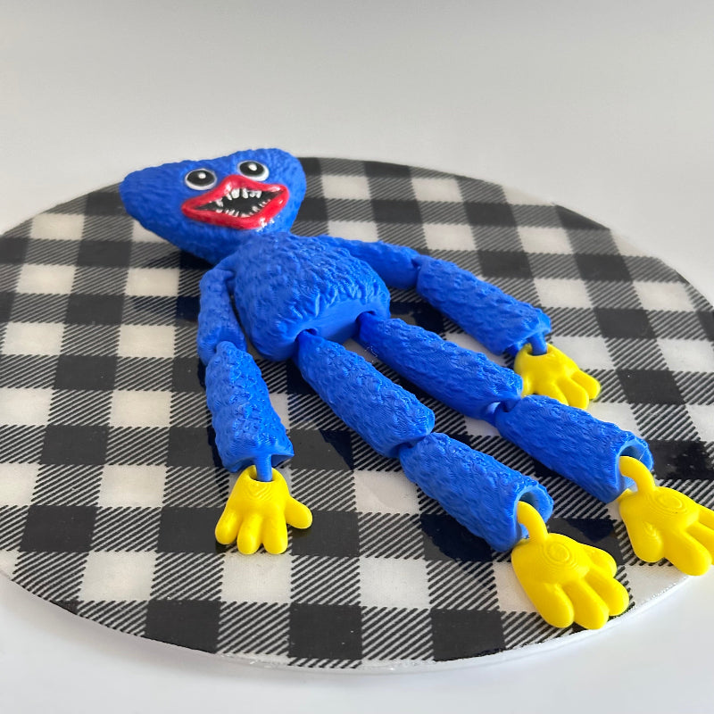 Huggy Wuggy 3D Printed Fidget Collectable