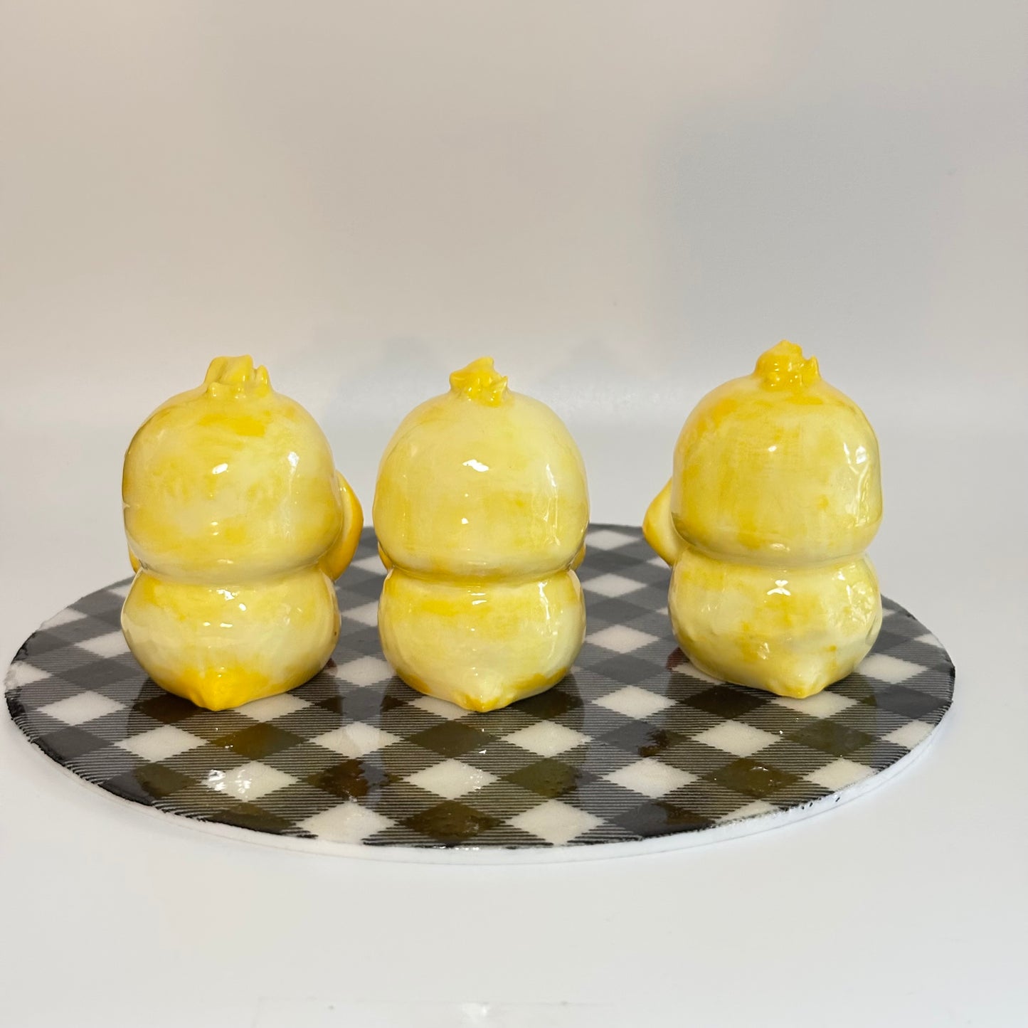 The Three Peep-Wise Chicks 3D Printed Shelfie Collectible