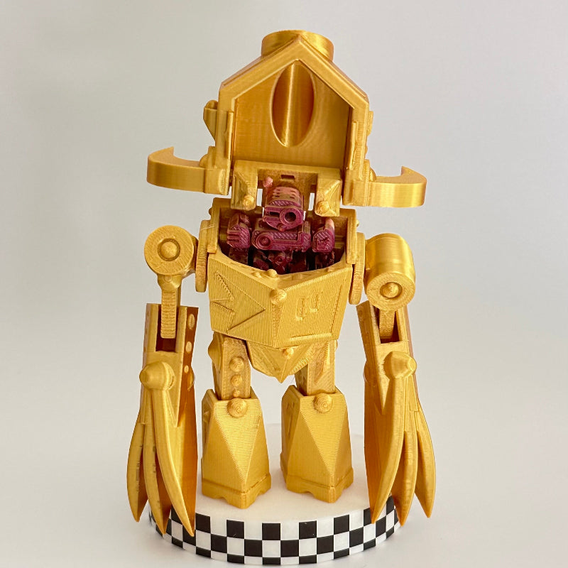 Gold With Horns BotSlicer 3D Printed Fidget Collectable