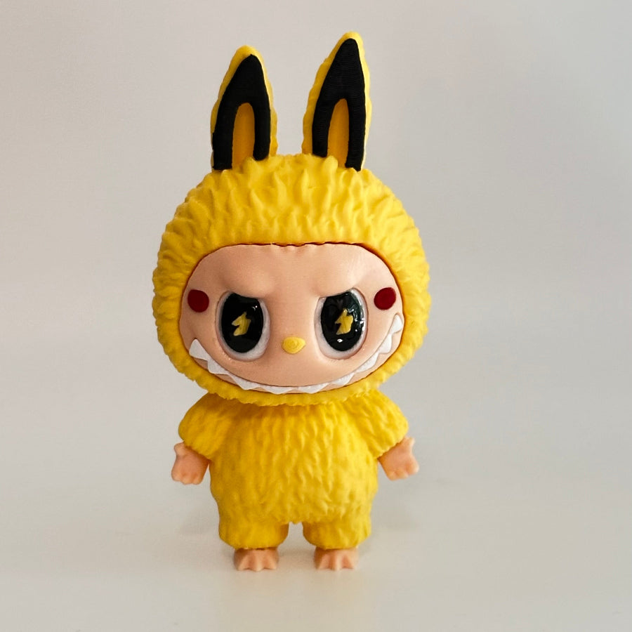 The Electric Yellow LabuBOO 3D Printed Shelfie Collectable