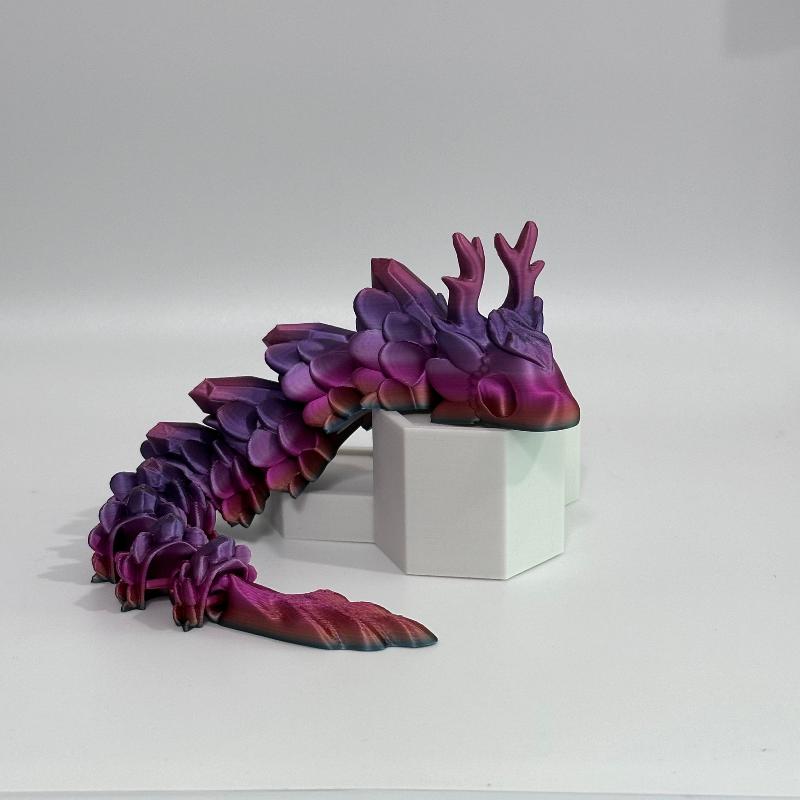Medium Luminara the Wish Dragon 3D Printed Fidget Toy