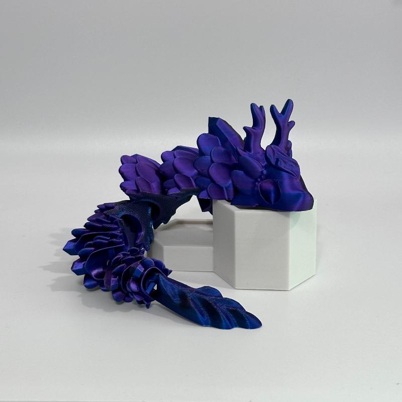 Medium Nyxara the Wish Dragon 3D Printed Fidget Toy