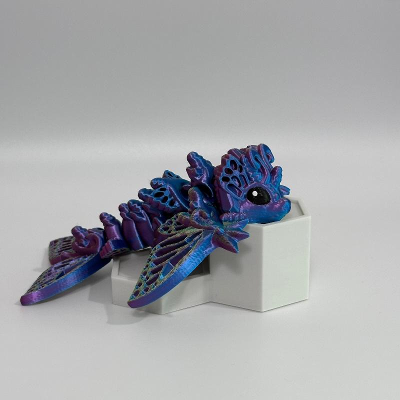 Skydancer the Butterfly Wyvern 3D Printed Fidget Collectible