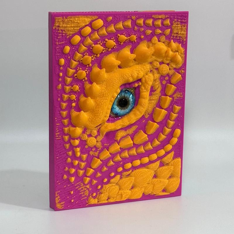 Blazing Sunrise Dragon Notebook Journal