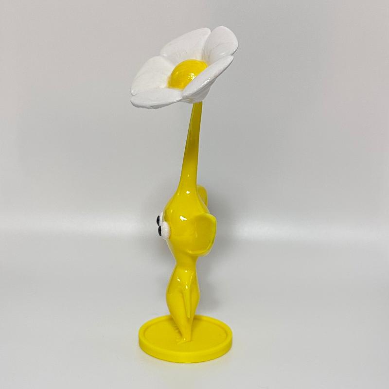 Yellow Pikmin Pop Culture 3D Printed Shelfie Collectable