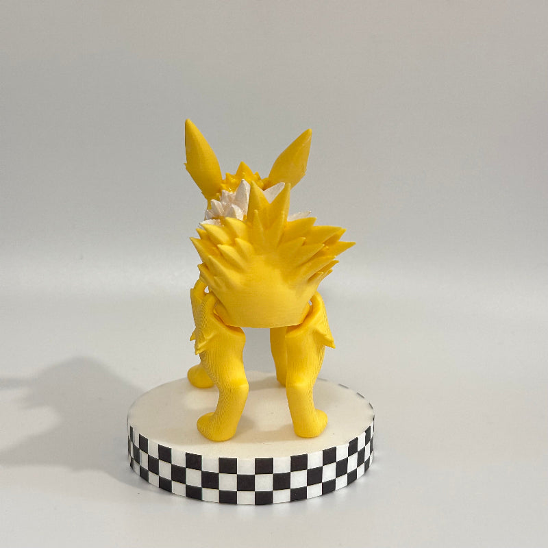 Jolteon Eevee Evolution Pokemon 3D Printed Fidget Collectable
