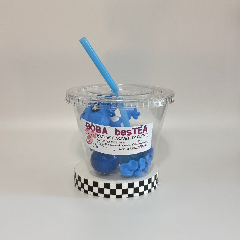 Blueberry Vanilla Breeze Novelty Boba Bestie 3D Printed Fidget Collectable