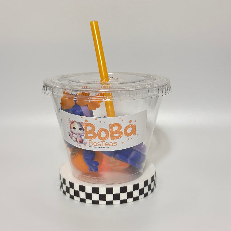 Tropical Twilight Bliss Novelty Boba BesTeaFidget Collectable