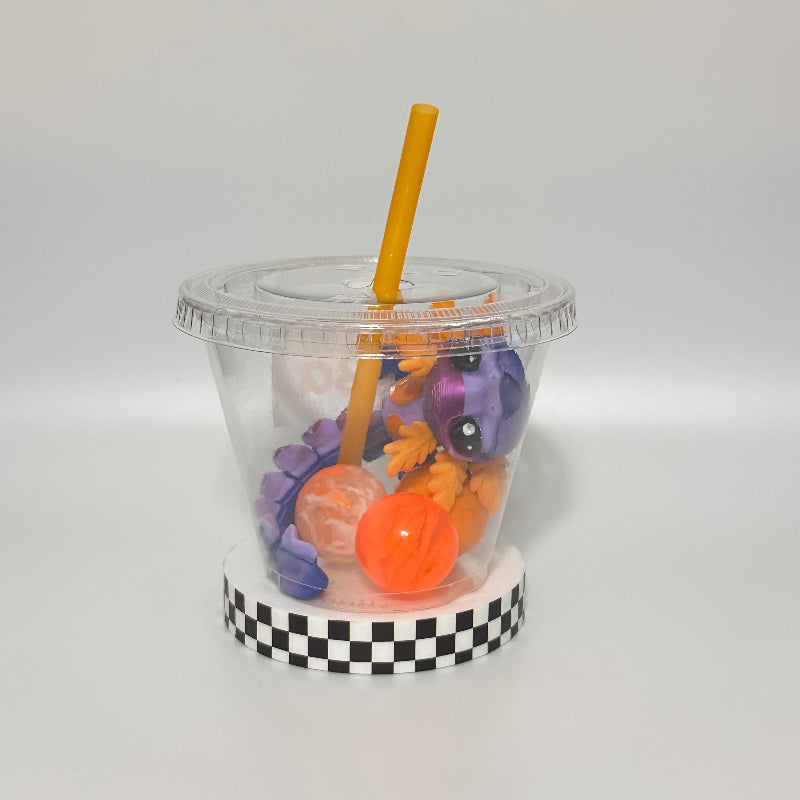 Tropical Twilight Bliss Novelty Boba BesTeaFidget Collectable