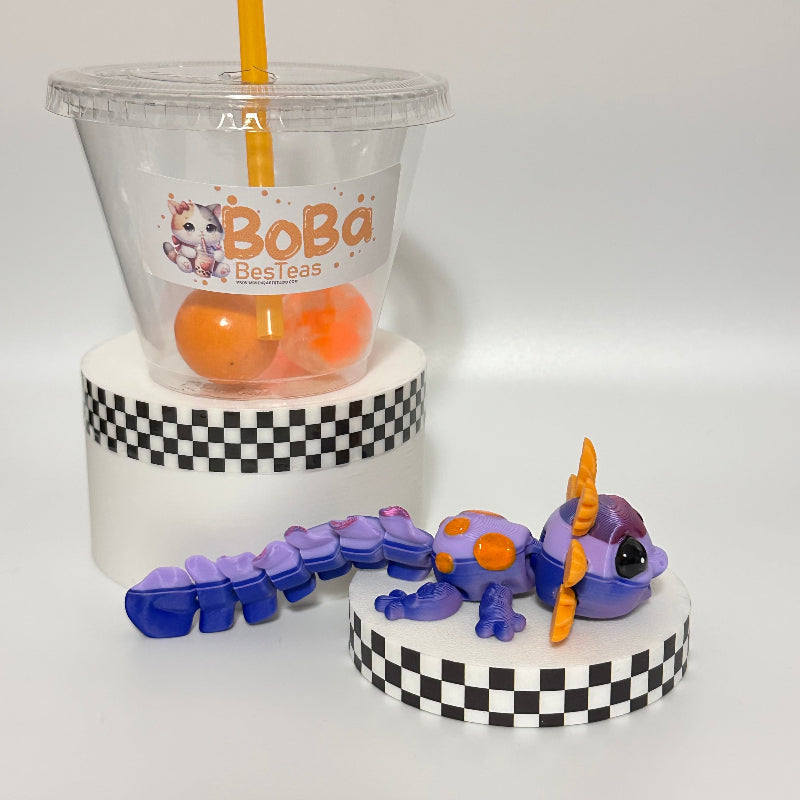Tropical Twilight Bliss Novelty Boba BesTeaFidget Collectable