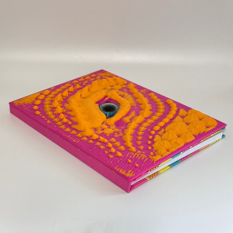 Blazing Sunrise Dragon Notebook Journal