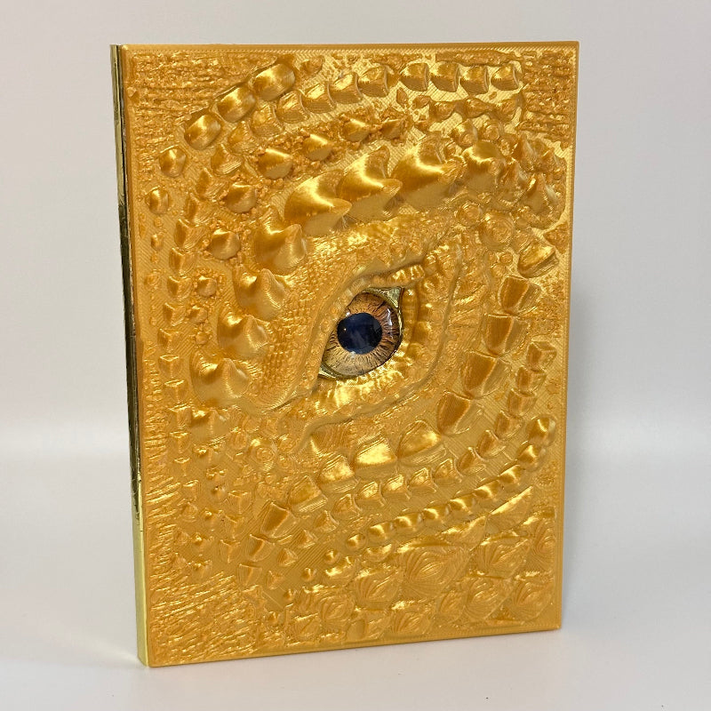 Golden Majesty Dragon Notebook Journal