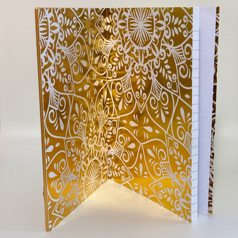 Golden Majesty Dragon Notebook Journal