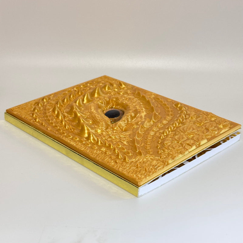 Golden Majesty Dragon Notebook Journal