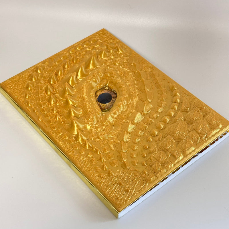 Golden Majesty Dragon Notebook Journal