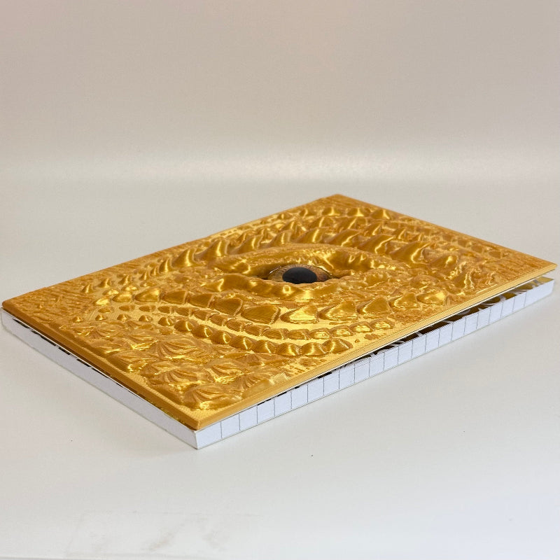 Golden Majesty Dragon Notebook Journal