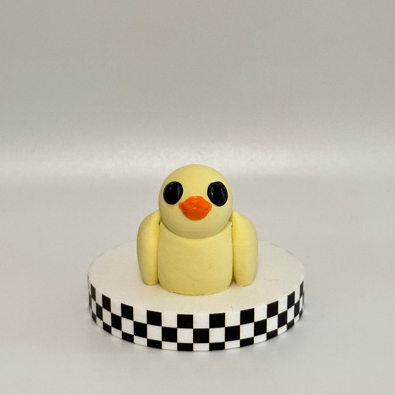 Sunny The Baby Duck 3D Printed Fidget Collectable