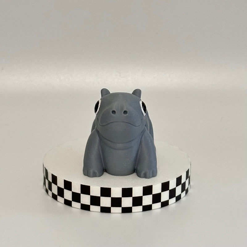 Puddle The Baby Hippo 3D Printed Fidget Collectable
