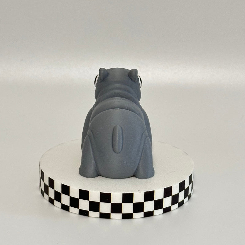 Puddle The Baby Hippo 3D Printed Fidget Collectable