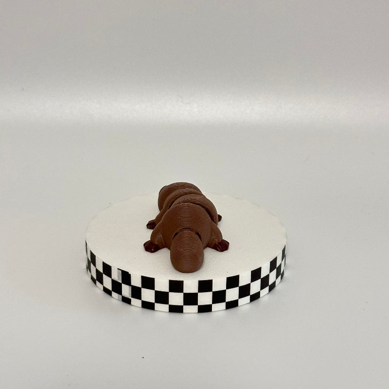 Puddle The Platypus 3D Printed Fidget Collectable