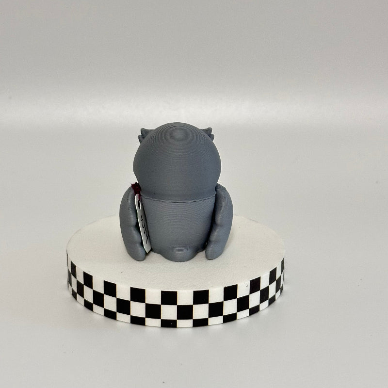 Hootsie The Grey Owl 3D Printed Fidget Collectable