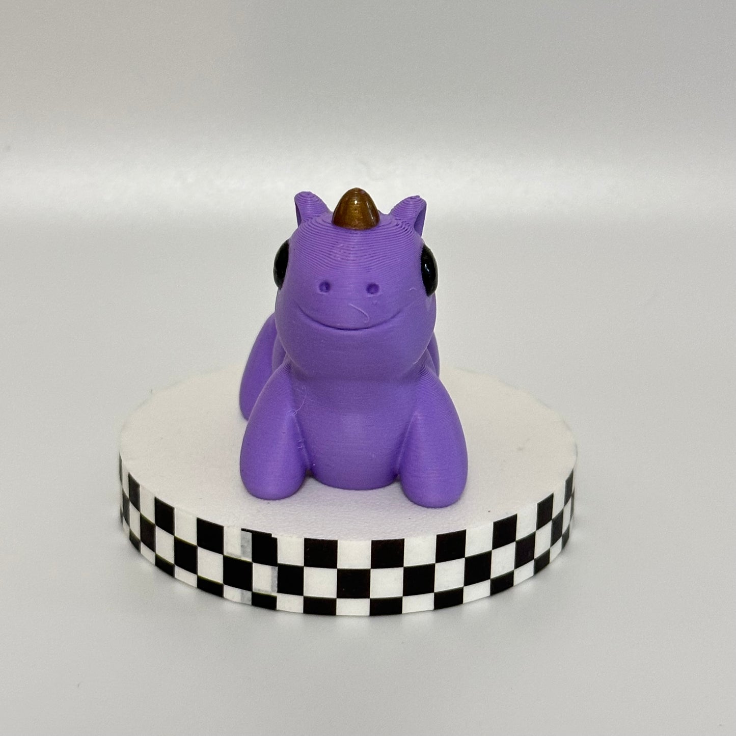 Twilight Dusk Magical Pink 3D Printed Fidget Unicorn Collectable