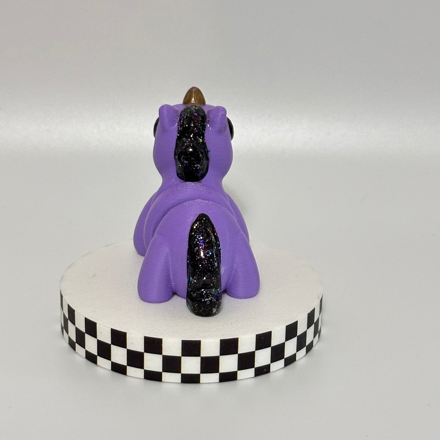 Twilight Dusk Magical Pink 3D Printed Fidget Unicorn Collectable
