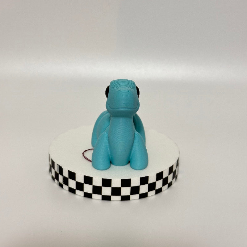 Sky Sprout: Blue Brontosaurus 3D Printed Fidget Collectible