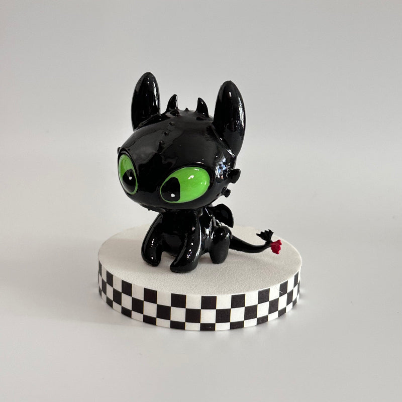 Chibi Night Fury 3D Printed Shelfie Collectable