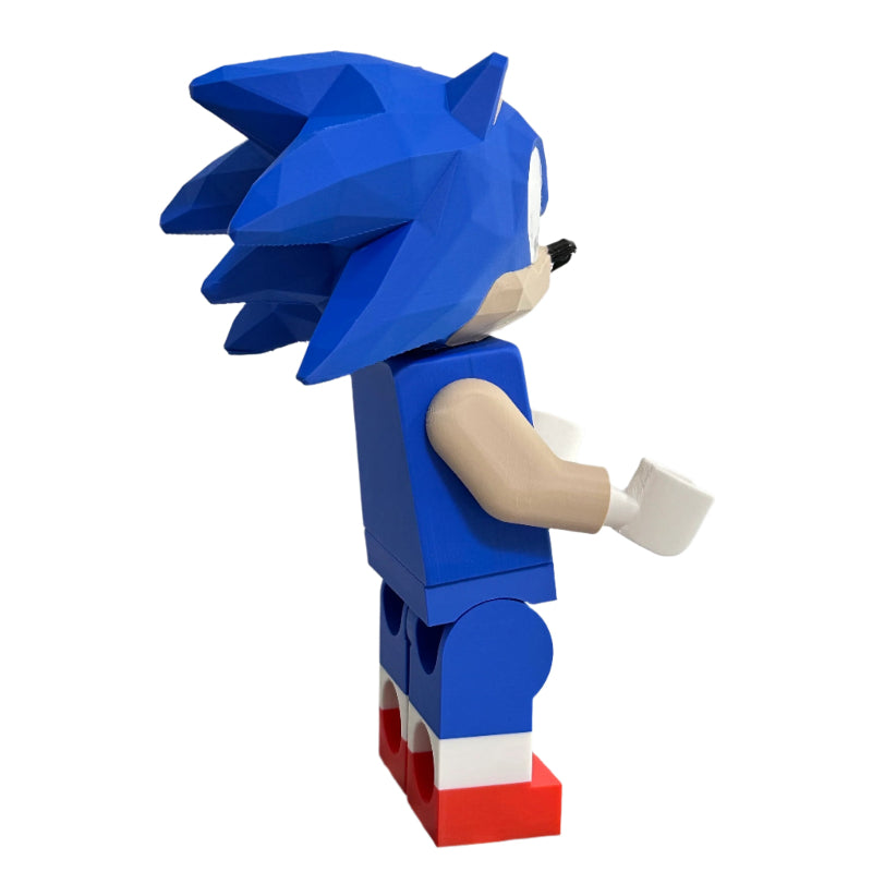 Big Brick Sonic 3D Printed Shelfie Collectible