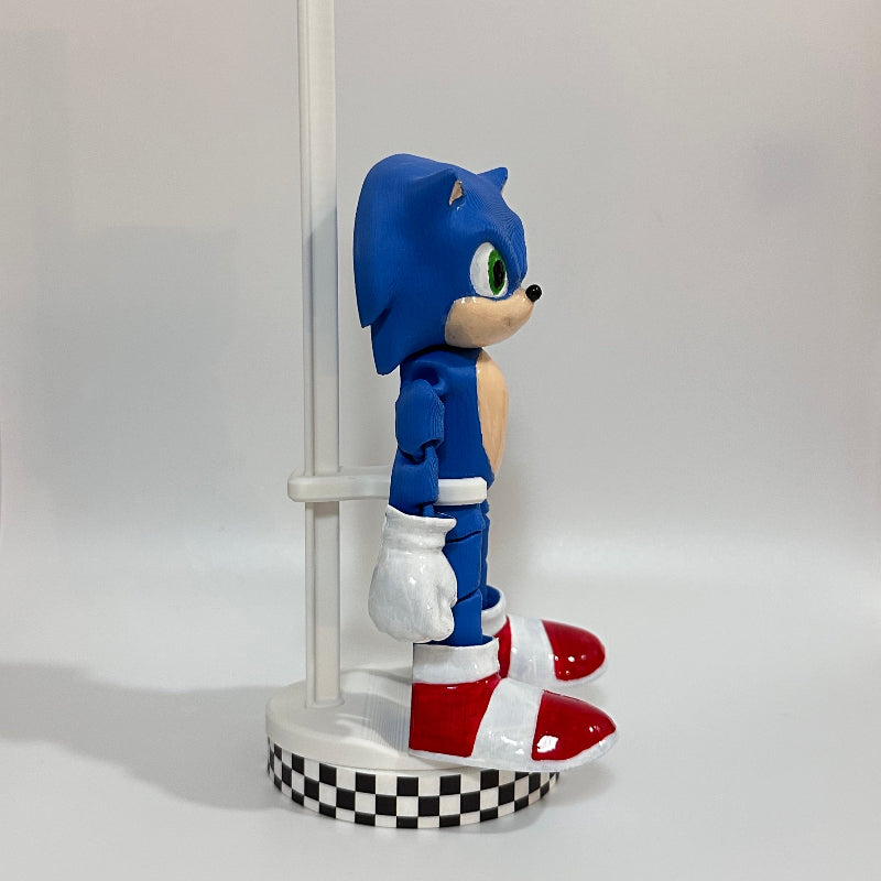 SpinDash Sonic 3D Printed Fidget Collectible