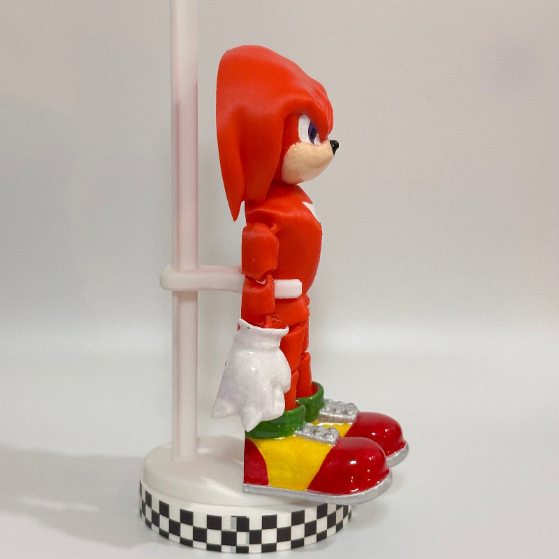 Knuckles the Fidget Guardian 3D Printed Fidget Collectible
