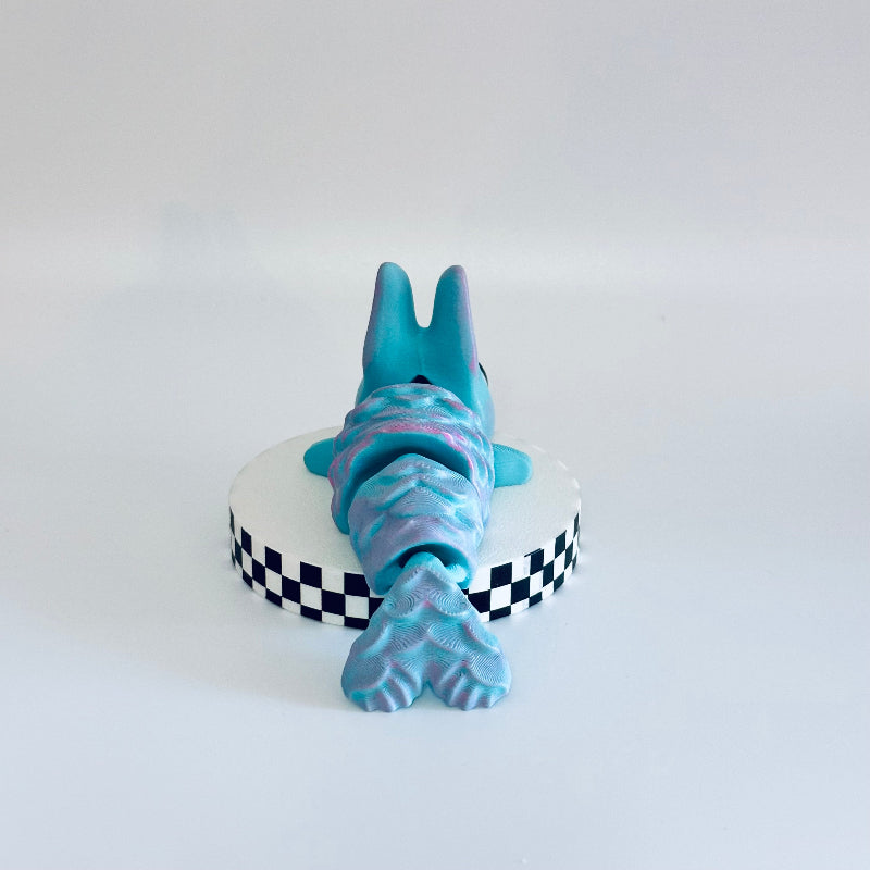Coralie The MerBunny 3D Printed Fidget Collectable
