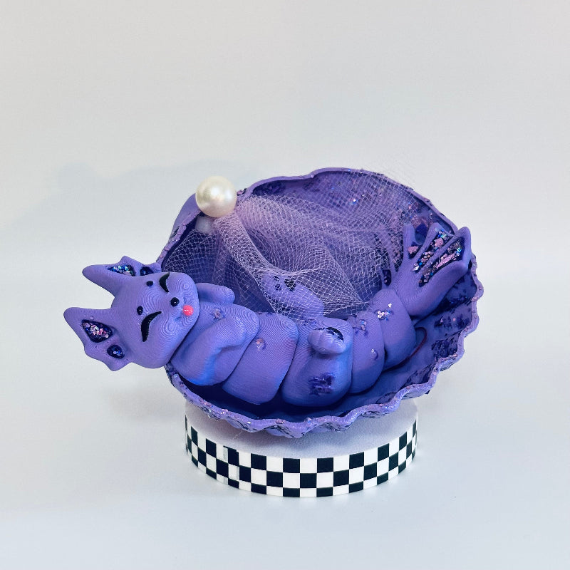 TwilightTide The MerCat 3D Printed Fidget Collectable