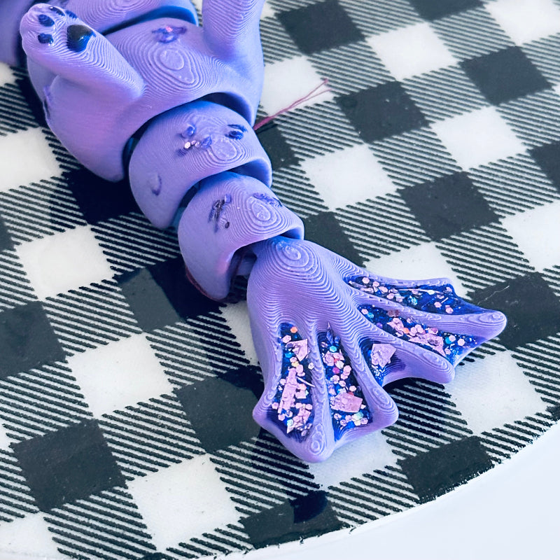 TwilightTide The MerCat 3D Printed Fidget Collectable
