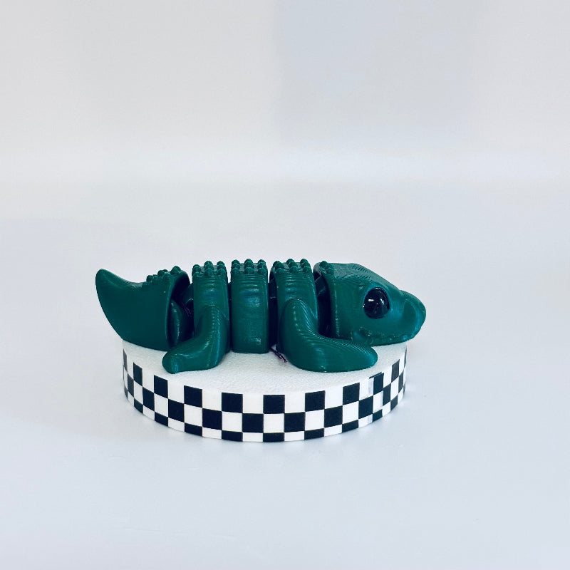 MossySnap Crocodile 3D Printed Fidget Collectable