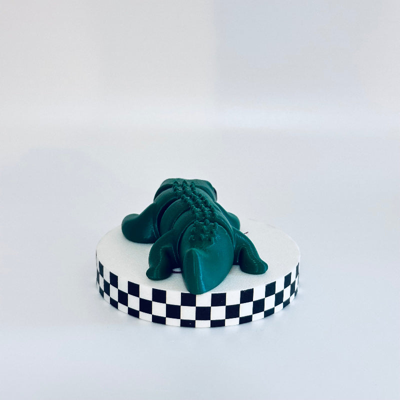 MossySnap Crocodile 3D Printed Fidget Collectable