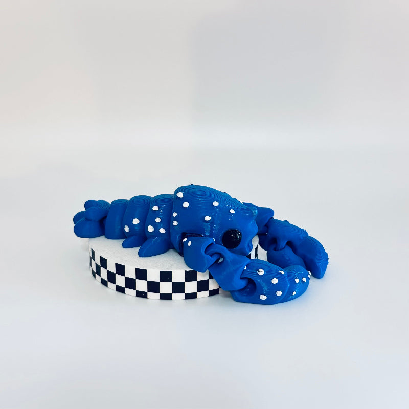 AzureClaw Rare Blue Lobster 3D Printed Fidget Collectable
