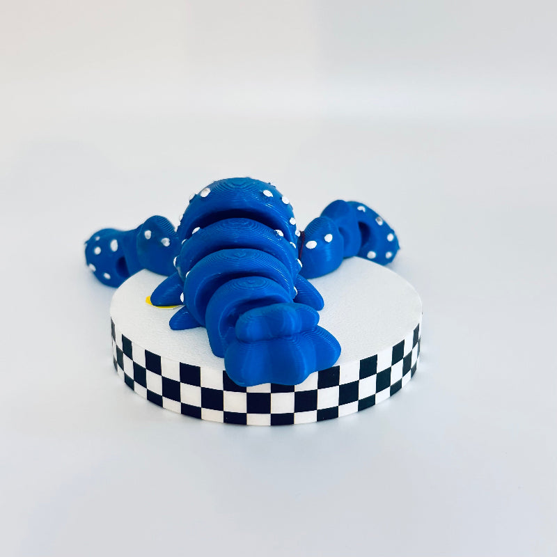 AzureClaw Rare Blue Lobster 3D Printed Fidget Collectable
