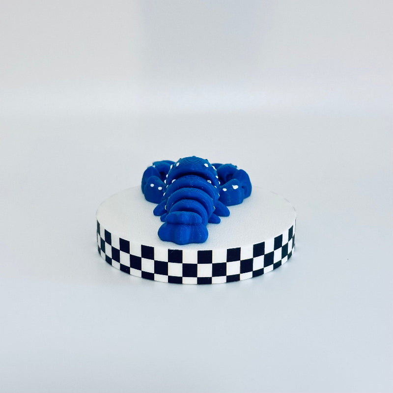 AzureClaw Rare Blue Lobster 3D Printed Fidget Collectable