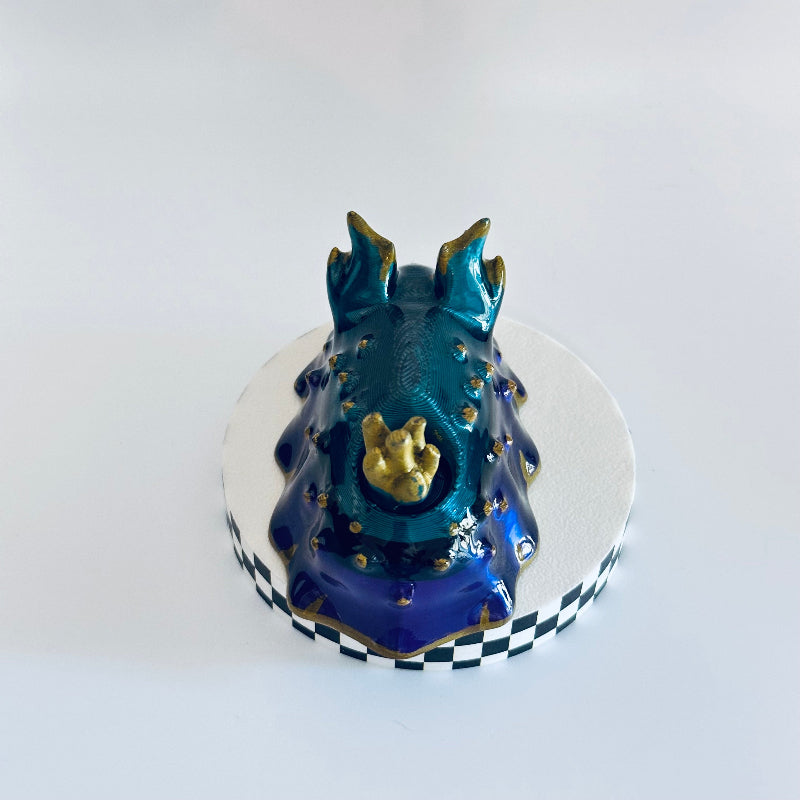 AuroraBun The Sea Bunny 3D Printed Fidget Spinner Collectable
